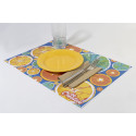 DinePrint wit  custon made papieren placemat 