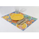 DinePrint wit  custon made papieren placemat 