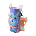 PrintCan Carry wit  RPET blikjeskoeler, slank type 