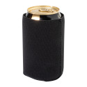 Canzy noir  Refroidisseur de canette en RPET 