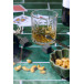 Highland transparant zilver whisky glazen set 