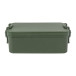 Duplox green  stackable lunch box 