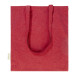 Totepex Hue red  recycled cotton shopping bag 
