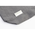 Guspex Hue gris cendré  Sac shopping en coton recyclé 