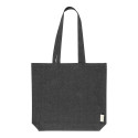 Guspex Hue black  recycled cotton shopping bag 