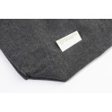 Guspex Hue black  recycled cotton shopping bag 