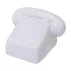 Landline white  antistress ball 