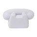 Landline white  antistress ball 