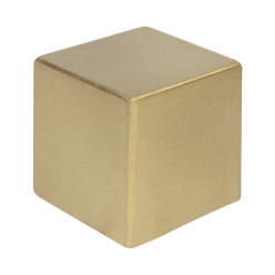 Cubix Shine doré  Balle antistress  