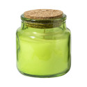 Corbama green  candle 