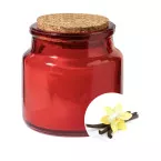Corbama red  candle 