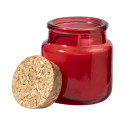 Corbama red  candle 