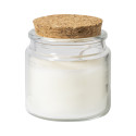 Corbama white  candle 