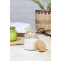 Corbama white  candle 