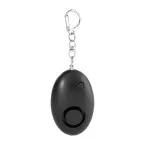 Guardian noir  Porte-clés alarme personnelle en RABS 