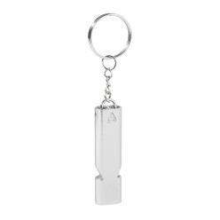 RaluHiss zilver  fluitje sleutelhanger 