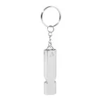 RaluHiss silver  whistle keyring 