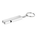 RaluHiss silver  whistle keyring 
