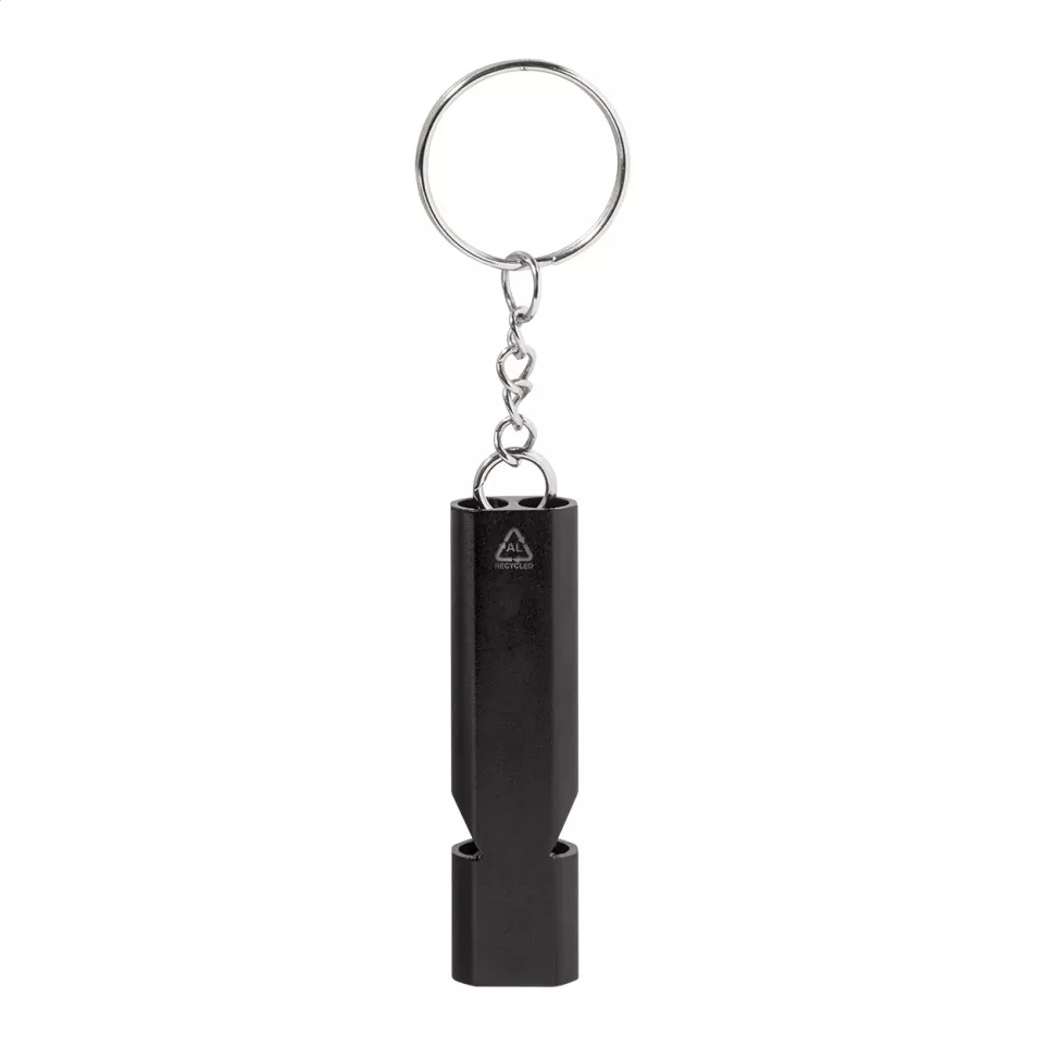 RaluHiss noir  Sifflet en aluminium 