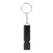 RaluHiss black  whistle keyring 