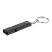 RaluHiss black  whistle keyring 