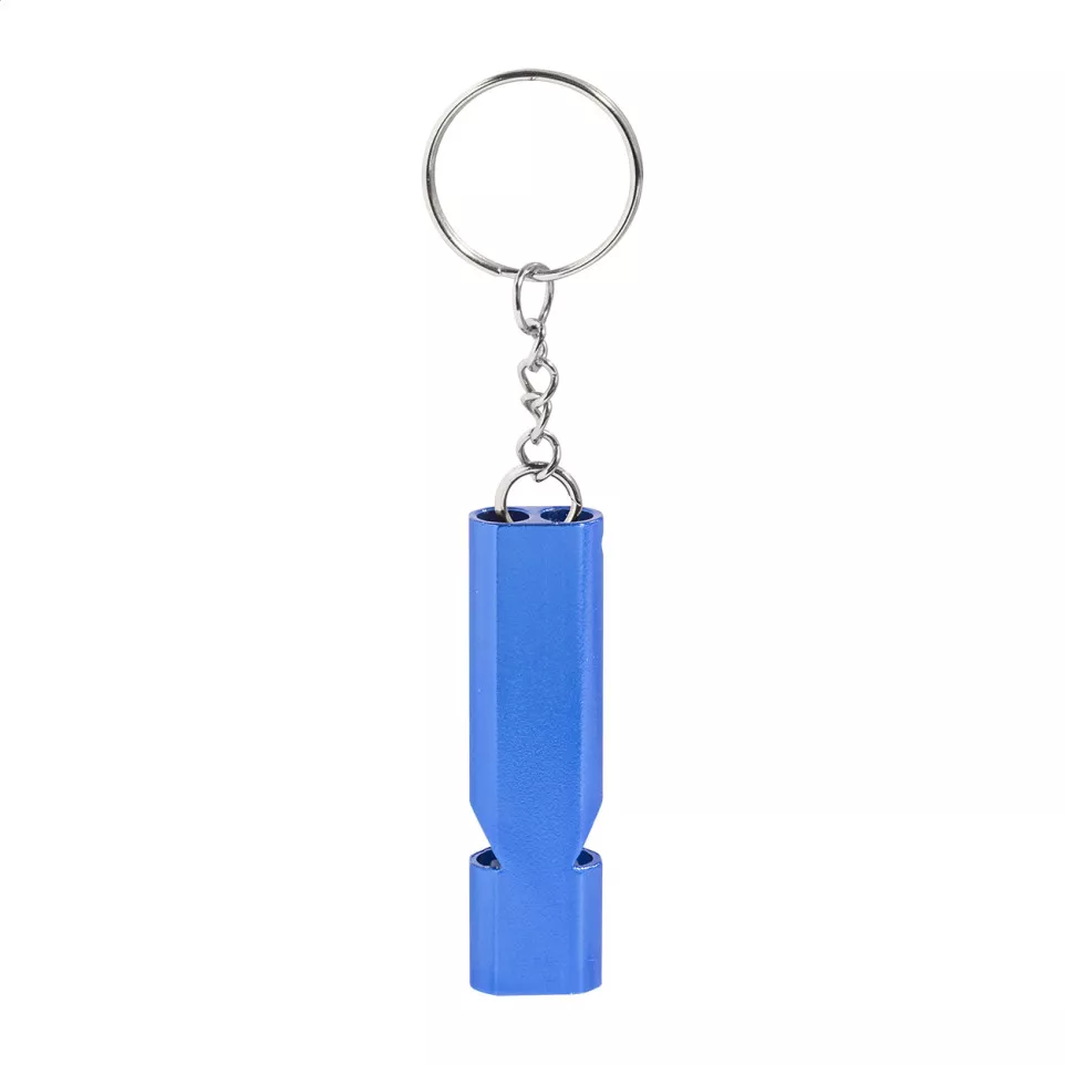 RaluHiss blue  whistle keyring 
