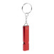 RaluHiss rood  fluitje sleutelhanger 