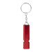 RaluHiss red  whistle keyring 