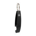 Ellopi black  bottle opener keyring 