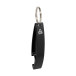 Ellopi black  bottle opener keyring 