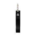 Ellopi black  bottle opener keyring 