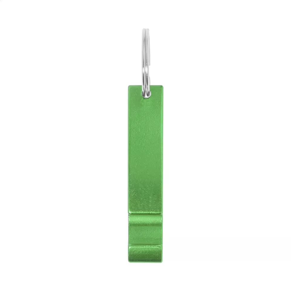 Ellopi groen  sleutelhanger flesopener 