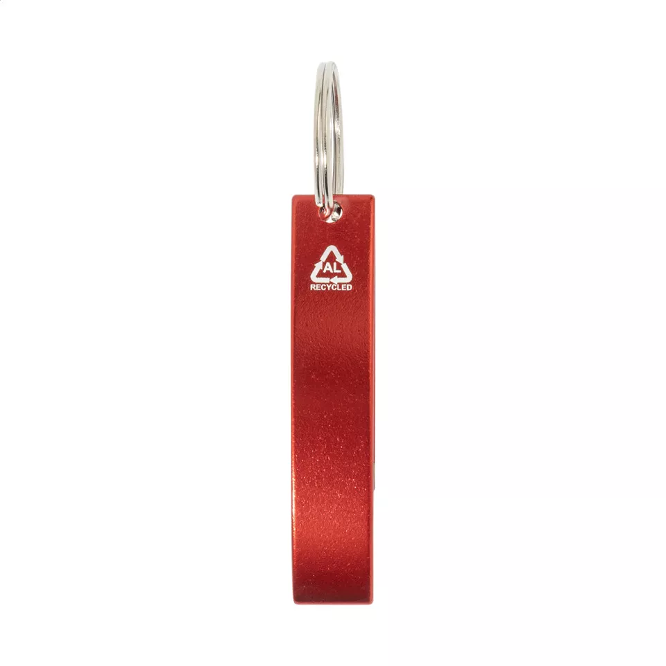 Ellopi rood  sleutelhanger flesopener 