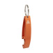 Ellopi orange  bottle opener keyring 