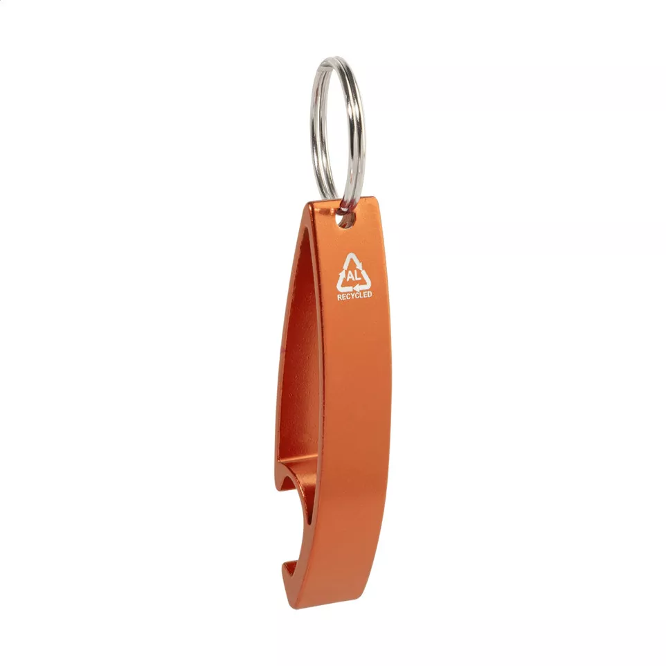 Ellopi oranje  sleutelhanger flesopener 