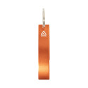Ellopi orange  bottle opener keyring 