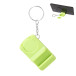 Hoken green  RABS trolley coin keyring 