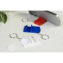 Hoken wit  RABS trolley winkelwagenmunt sleutelhanger 
