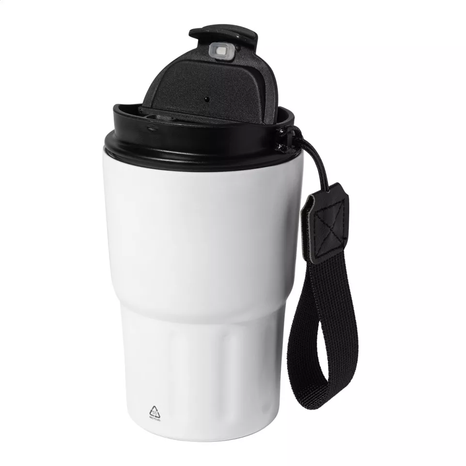Aricha blanc  Mug thermos en RSS 