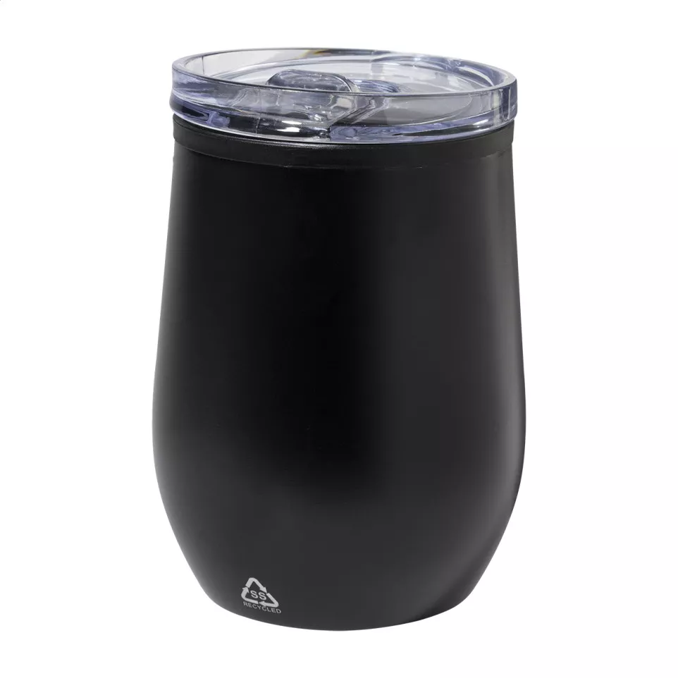 Poppy noir  Mug thermos 