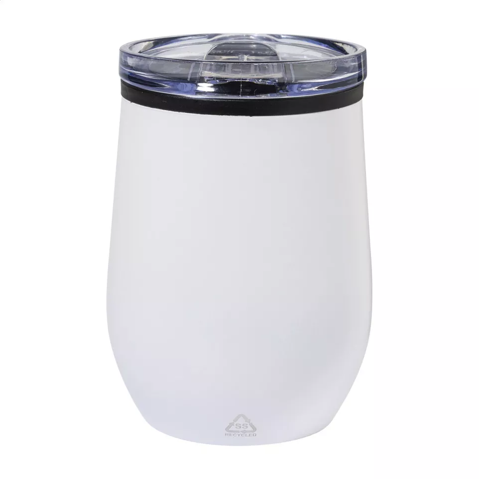 Poppy blanc  Mug thermos 