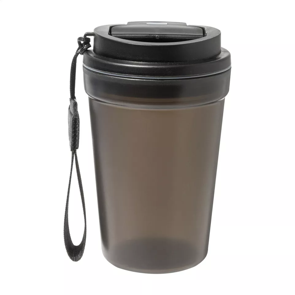 Frobbu zwart  travel cup 