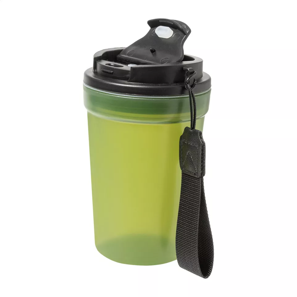 Frobbu green  travel cup 