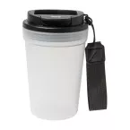 Frobbu white  travel cup 