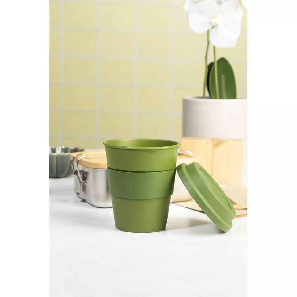Grappulu green  travel cup 