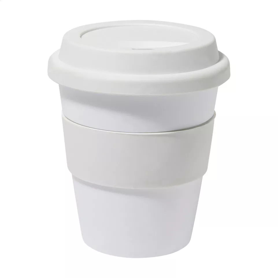 Grappulu white  travel cup 