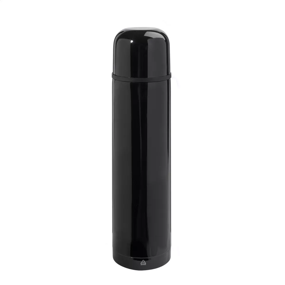 Rebusta XL zwart  RSS thermosfles 