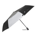 Radians Fold zwart  reflecterende RPET paraplu 