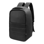Leland black  RPET backpack 