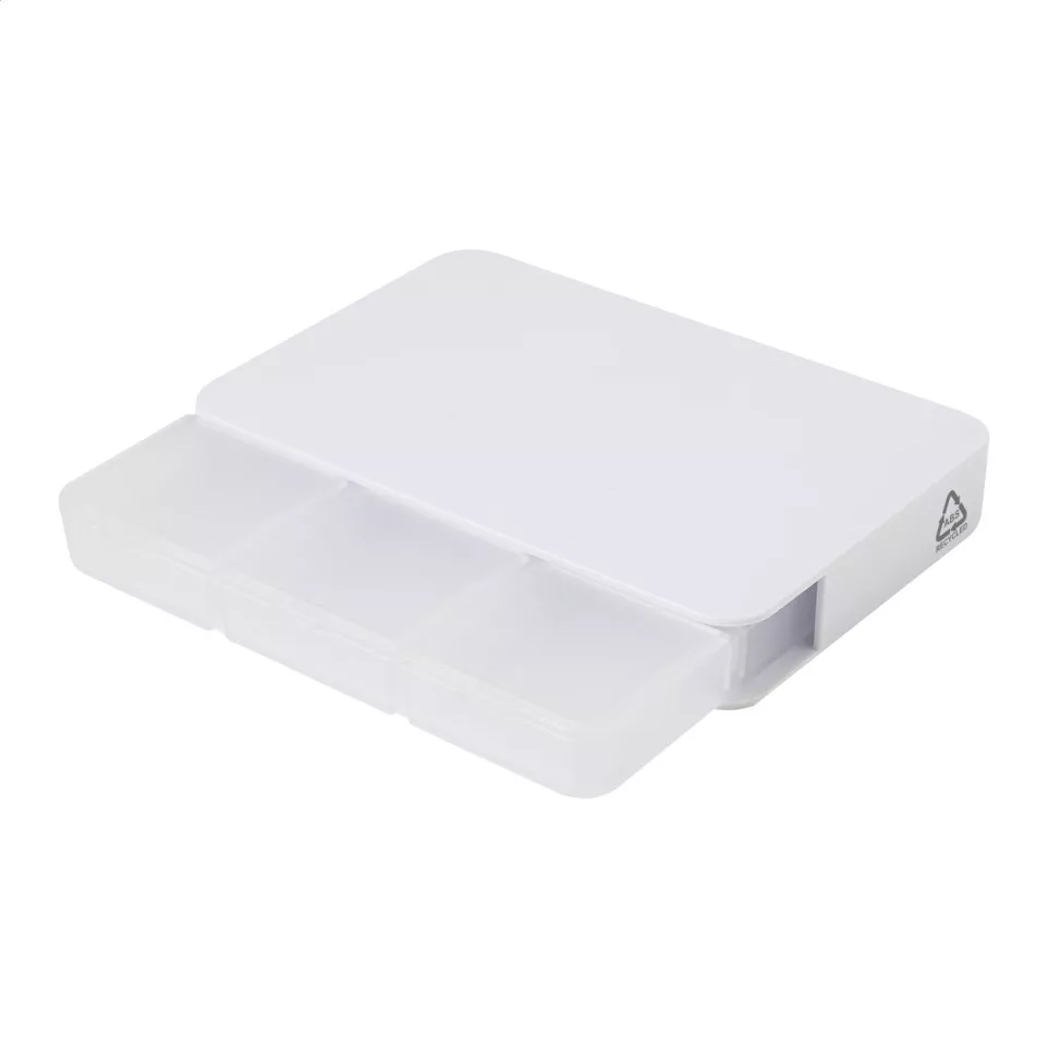 Hexpill white  RABS pillbox 